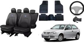 Kit Gol 05-14: Capas Exclusivas, Tapetes e Volante Protegido