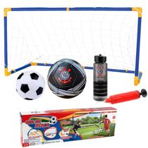 Kit Gol De Placa Trave Com Bola De Futebol Esportiva Resistente Garrafa De Canudo 700ml Brinquedo Infantil Ao Ar Livre Kit Gol De Placa Trave Com Bola De Futebol Esportiva Resistente Garrafa De Canudo 700ml Brinquedo Infantil Ao Ar Livre