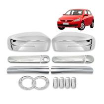 Kit Gol G5 2008 A 2012 Maçaneta, Retrovisores, Grade Dianteira, Farol Milha e Tampa de Válvula