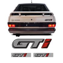 Kit Gol Quadrado Gti 1991/1994 Emblemas Traseiro E Colunas Kit Gol Quadrado Gti 1991/1994 Emblemas Traseiro E Colunas
