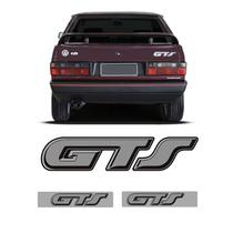Kit Gol Quadrado Gts 1991/1994 Emblemas Traseiro E Colunas Kit Gol Quadrado Gts 1991/1994 Emblemas Traseiro E Colunas