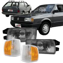Kit Gol Quadrado Par De Farol+par De Pisca 91 92 93 94 95