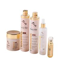 Kit Gold 24K Dama Hair Reconstrução Capilar Pós Quimica (5 Itens) Kit Gold 24K Dama Hair Reconstrução Capilar Pós Quimica (5 Itens)