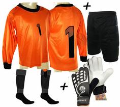 Kit Goleiro 4 x 1 Bermuda FAIR lrj Infantil - Playfair