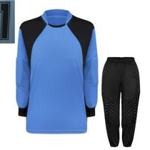 Kit Goleiro Futsal Infantil Camisa E Calça Acolchoada - TRB