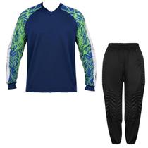Kit Goleiro Infantil Camisa Napoli Kanga+Calça TRB Acolhoada