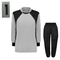 Kit Goleiro Infantil Juvenil Camisa E Calça Acolchoada Novo Modelo Kit Goleiro Infantil Juvenil Camisa E Calça Acolchoada Novo Modelo