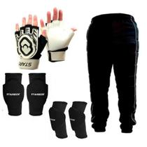 Kit Goleiro Luva Futsal Calça Joelheira E Cotoveleira Kit Goleiro Luva Futsal Calça Joelheira E Cotoveleira