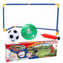 Kit Golzinho Infantil São Paulo Trave Rede Bola e Bomba Licenciado Oficial Futebol Criança Lazer Esporte Casa Diversão Kit Golzinho Infantil São Paulo Trave Rede Bola e Bomba Licenciado Oficial Futebol Criança Lazer Esporte Casa Diversão