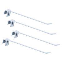 Kit Gondola Ganchos Simples Com 12 Unidades - Sa Gondolas