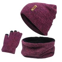 Kit Gorro Touca + Cachecol Gola + Luva Touch Screen P/ Frio Kit Gorro Touca + Cachecol Gola + Luva Touch Screen P/ Frio