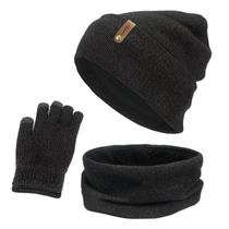Kit Gorro Touca + Cachecol Gola + Luva Touch Screen P/ Frio Kit Gorro Touca + Cachecol Gola + Luva Touch Screen P/ Frio