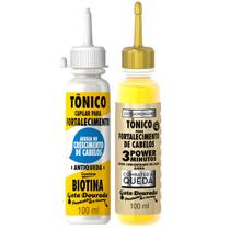 Kit Gota Dourada 2 Tônicos Fortalecedores Antiqueda Biotina Fortalecimento 100ml