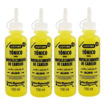 Kit Gota Dourada 4un Tônico Alho Fortalecimento Tradicional