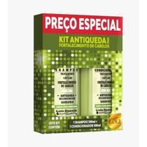 Kit gota dourada antiqueda shampoo e condicionador 300ml