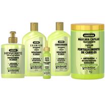 Kit Gota Dourada Antiqueda Tratamento Completo Máscara 1Kg Kit Gota Dourada Antiqueda Tratamento Completo Máscara 1Kg