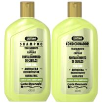 Kit Gota Dourada Fortalecimento Antiqueda Shampoo + Condicionador 430ml