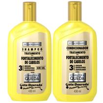 Kit Gota Dourada Fortalecimento Extraordinário Shampoo + Condicionador 430ml Kit Gota Dourada Fortalecimento Extraordinário Shampoo + Condicionador 430ml