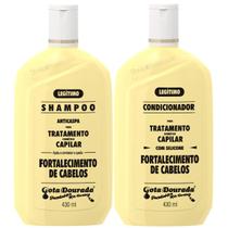 Kit Gota Dourada Fortalecimento Tradicional Shampoo + Condicionador 430ml