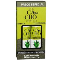 Kit Gota Dourada Meu Cacho Perfeito Babosa Shampoo Condicionador 300ml