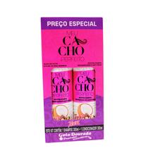 Kit Gota Dourada Meu Cacho Perfeito Óleo de Coco e Macadâmia Shampoo e Condicionador 300ml