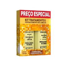 Kit Gota Dourada Shampoo e Condicionador + 1 Tônicos de Alho