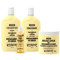 Kit Gota Dourada Tradicional + Tônico 100ml 4 Itens