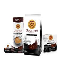 Kit Gourmet Dark Roast 3 Corações Kit Gourmet Dark Roast 3 Corações