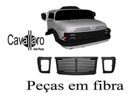 Kit Grade Cara Preta Fibra Mb 1113 1313 1316 1513 1516 2013 - Cavallaro auto peças