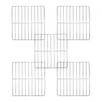 Kit Grade Cromada para Fornos de Embutir 45 Litros - 5 peças Kit Grade Cromada para Fornos de Embutir 45 Litros - 5 peças