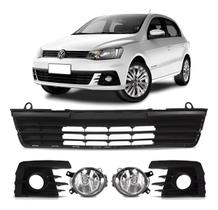 Kit Grade Dianteiro Gol Voyage G7 2016 2017 2018 Com Milha Preto Com Milha Kit Grade Dianteiro Gol Voyage G7 2016 2017 2018 Com Milha Preto Com Milha