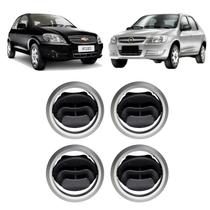 Kit Grade Difusor Saída Ar Painel Celta Prisma 2007/15 Prata Kit Grade Difusor Saída Ar Painel Celta Prisma 2007/15 Prata