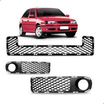 Kit grade e moldura milha gol parati saveiro g3 fase 1 99 00 01 02