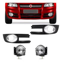 Kit Grade Farol Milha Stilo 2008 09 10 11 12 Com Farol Milha Kit Grade Farol Milha Stilo 2008 09 10 11 12 Com Farol Milha