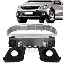 Kit Grade Gol G5 2010 a 2012 Rallye + Moldura e Milha