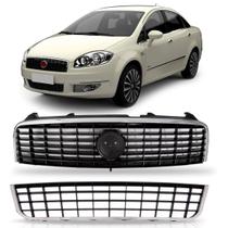 Kit Grade Inferior Superior Linea 2008 2009 2010 2011 2012 2013 Com Friso Cromado Kit Grade Inferior Superior Linea 2008 2009 2010 2011 2012 2013 Com Friso Cromado