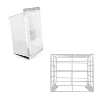 Kit Grade Interfone Com Grade Câmera Quadrada Preto E Branco