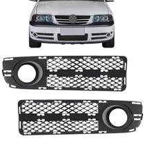Kit Grade Moldura Farol Milha Gol G3 2003 2004 2005 Com Furo Preta Kit Grade Moldura Farol Milha Gol G3 2003 2004 2005 Com Furo Preta