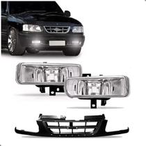 Kit Grade Para S10 1995 A 1997 C/ Friso Cromado E Par Milhas