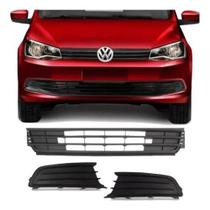 Kit Grade Parachoque Gol G6 Voyage G6 2013 2014 2015 Sem Furo Milha Kit Grade Parachoque Gol G6 Voyage G6 2013 2014 2015 Sem Furo Milha