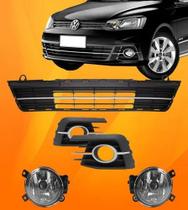 Kit Grade Parachoque Gol Voyage G7 Moldura Com Furo