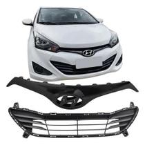 Kit Grade Radiador Central Dianteiro Hb20 HB20s 2012 2013 2014 2015 Sem Emblema Kit Grade Radiador Central Dianteiro Hb20 HB20s 2012 2013 2014 2015 Sem Emblema