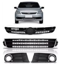 Kit Grade Radiador Com Furo Aro Gol G5 2009 2010 2011 2012 Kit Grade Radiador Com Furo Aro Gol G5 2009 2010 2011 2012