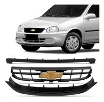 Kit Grade Radiador Corsa Classic 2008 a 2010 Com Emblema Kit Grade Radiador Corsa Classic 2008 a 2010 Com Emblema