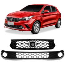 Kit Grade Radiador E Parachoque C/ Friso Argo 17/21+ Emblema Kit Grade Radiador E Parachoque C/ Friso Argo 17/21+ Emblema