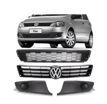 Kit Grade Superior + Inferior Milha Sem Furo Fox 2010 A 2014