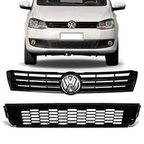 Kit Grade Superior + Inferior Vw Fox 2010 2011 2012 Emblema Kit Grade Superior + Inferior Vw Fox 2010 2011 2012 Emblema