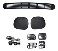 Kit Grade Tela Alto Falant Painel E Difusore S10 Blazer