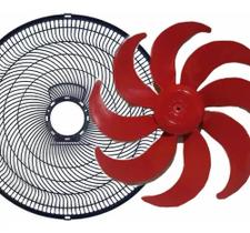 Kit Grade Traseira 50cm + 1 Helice Mondial 50cm 8 Pás Vermelha Kit Grade Traseira 50cm + 1 Helice Mondial 50cm 8 Pás Vermelha