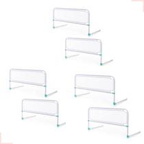 Kit Grades De Cama Box Casal Crianças Bebês Idosos Proteção Kit Grades De Cama Box Casal Crianças Bebês Idosos Proteção